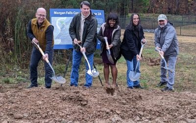 Groundbreaking Held for First Section of Trail Plan